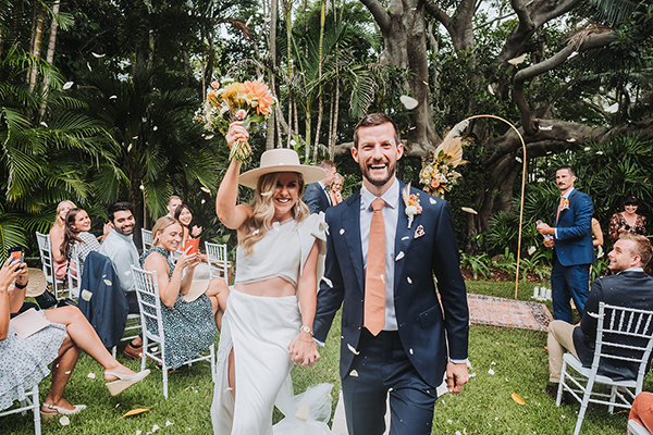 Oonagh and Keelan’s Intimate Live Streamed Wedding in Byron Bay