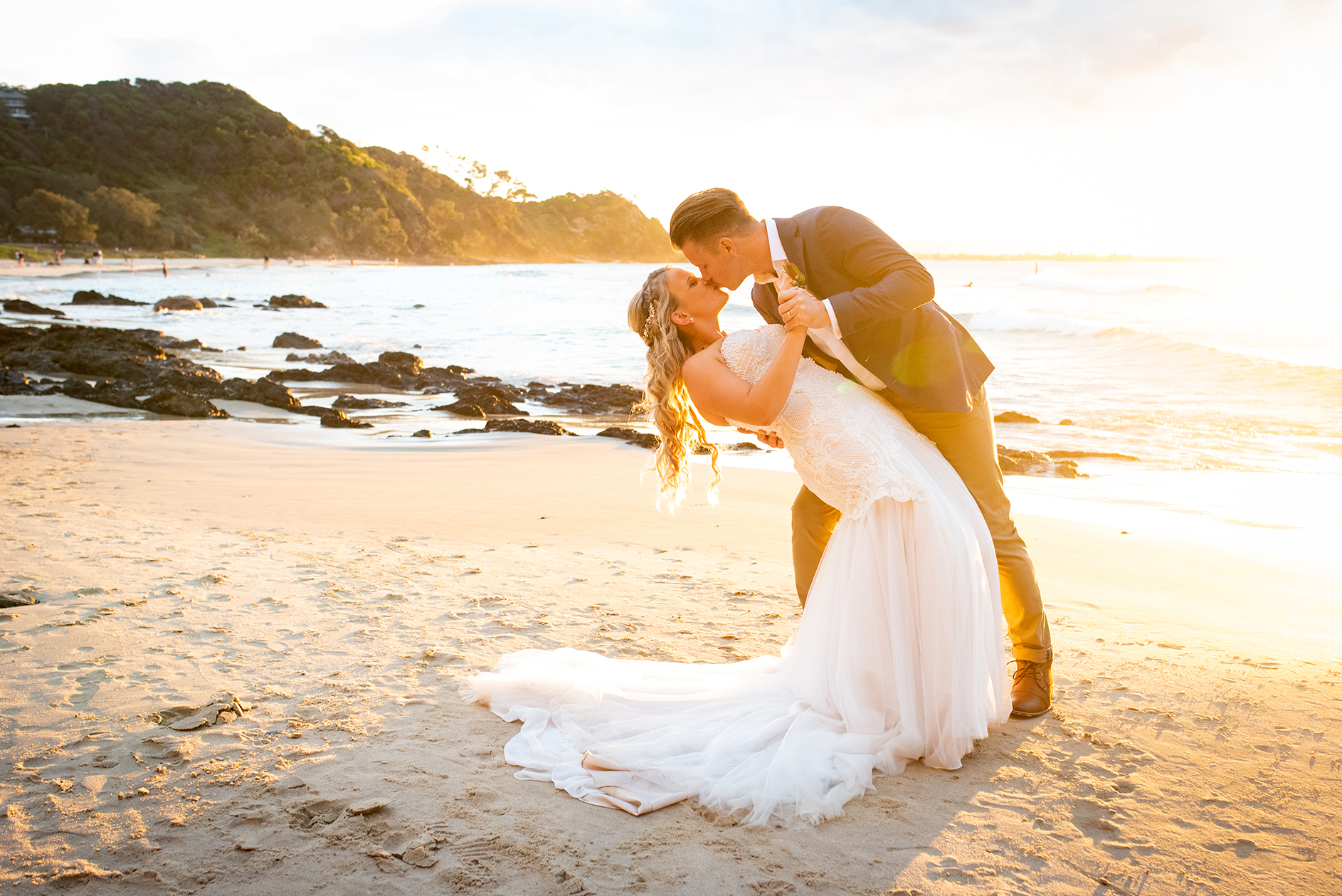 Alex + Tony’s Beautiful Byron Bay Beach Wedding